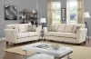 Campbell Sofa CM6095IV in Ivory Fabric w/Options