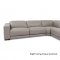 Tyler Power Motion Sectional Sofa in Taupe Leather Beverly Hills