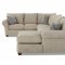 Fletcher Sectional Sofa in Quartz Fabric by Klaussner