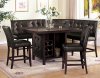 Bravo Dining Table 07250 in Espresso by Acme w/Options