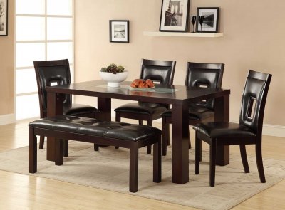 Lee 2528-64 Dining Room Set 5Pc by Homelegance w/Options