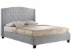 Lydia Bed in Gray Fabric by Modway