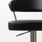 C218A-930 Barstool Set of 2 in Black Eco Leather by J&M