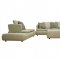 Off White 4 Piece Living Room Set with Ottoman