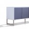 Cuadro Buffet High Gloss White by Casabianca w/Mirrored Glass