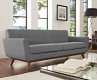 Engage Sofa in Expectation Gray Fabric by Modway w/Options