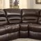 Palmyra Motion Sectional Sofa 8411-CR by Homelegance w/Console