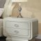 Bellagio Bedroom Set 20390 High Gloss Ivory & Silver Croc - Acme