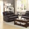 Greeley Motion Sofa 8325BRW in Brown by Homelegance w/Options