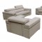 Atlantis Sofa 3Pc Set in Light Grey Bonded Leather by VIG