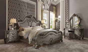 Versailles Bedroom 26860 in Antique Platinum by Acme w/Options [AMBS-26860 Versailles]