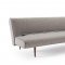 Unfurl Sofa Bed in 521 Mixed Dance Grey Fabric by Innovation