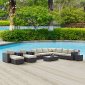 Convene Outdoor Patio Sectional Set 11Pc EEI-2166 by Modway