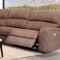 Penelope 5168 Power Motion Sectional Sofa in Mocha by Manwah