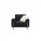 U8037 Sofa in Black Fabric by Global w/Options