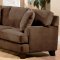 3860 Hi-Style Sofa & Loveseat in Bella Taupe Fabric by Chelsea