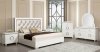 Vivaldi Bedroom 20240 in Royal White & Pearl PU by Acme