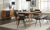 Partridge Dining Table 110571 in Natural by Coaster w/Options