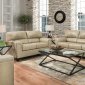 Phygia Sofa 55760 in Tan Top Grain Leather Match by Acme