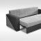 Ines Sofa Bed in Brown Fabric by Skyler Design w/Options