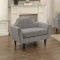 Ajani Sofa 8379GY in Grey Fabric by Homelegance w/Options