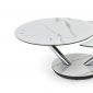 Moon Coffee Table by J&M w/Dual Top