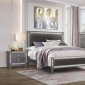 Stella Bedroom Set 5Pc in Gray by Global w/Options