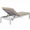 Shore Outdoor Patio Chaise Choice of Color EEI-2660 by Modway