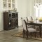 Porter Dining Table 7Pc Set D697 in Rustic Brown by Ashley