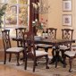 Chippendale Dark Cherry Classic Formal Dining Room w/Options