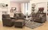 503731 Mason Sofa in Chocolate Fabric by Coaster w/Options