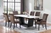 Osborne Dining Table 115511 by Coaster w/Optional Brown Chairs