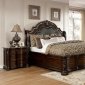 Niketas Bedroom CM7860 in Brown Cherry w/Options