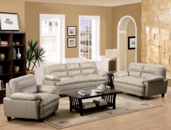 CM6917LT Winston Sofa in Taupe Bonded Leather Match w/Options [FAS-CM6917LT Winston]