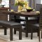 Corliss 5136-78 Dining Table by Homelegance w/Options