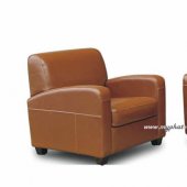 Light Brown Leather Living Room Set