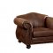 Joni Sofa CM6194 in Brown Leatherette w/Options