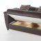 Aspen Santa Glory Dark Brown Sofa Bed in PU - Istikbal w/Options