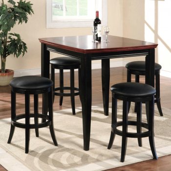 Two-Tone Finish Modern 5Pc Counter Height Dining Set [YTDS-JU9100-Jules]