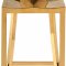 Maddox Stool 706 Set of 2 in Gold Color by Meridian