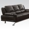 51205 Maigan Sofa in Black Bonded Leather by Acme w/Options