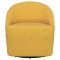 Leon Swivel Accent Chair Set of 2 903076 Mustard Yellow -Coaster