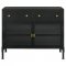 Sadler Accent Cabinet 951761 in Black by Coaster