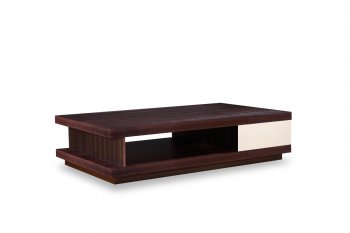 AK922 Coffee Table in Wenge & Grey Gloss by Beverly Hills [BHCT-AK922]