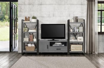 Dogue Entertainment Unit 36060-51T in Gray by Homelegance [HEWU-36060-51T-Dogue]