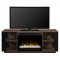 Arlo Electric Fireplace Media Console Walnut Dimplex w/Crystals