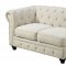 Stanford II Sectional Sofa CM6270IV in Ivory Fabric w/Options