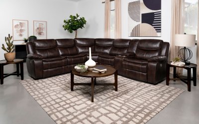 Sycamore Power Motion Sectional Sofa 610190P by Coaster