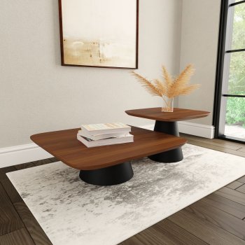 Eason Nesting Coffee Table 2Pc Set 710010 by Coaster [CRCT-710010 Eason]