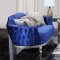 Skylar Sofa & Loveseat Set in Blue Velvet Fabric w/Options